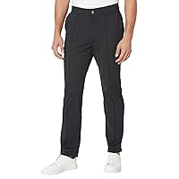 Skechers Men's Go Walk Slip Ins Stretchable Straight Leg Pintuck Zip Fly Pants