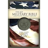 KJV Large Print Compact Military Bible, Red Letter, Presentation Page, Articles, Cross-References, Full-Color Maps, Easy-to-Read Bible Type KJV Large Print Compact Military Bible, Red Letter, Presentation Page, Articles, Cross-References, Full-Color Maps, Easy-to-Read Bible Type Imitation Leather