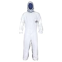 Safety 6939 Moon Suit Nylon Cotton Coverall, Extra Large
