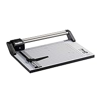 Rotatrim Pro 12 Inch Cut Professional Paper Cutter/Trimmer Precision Rotary Trimmer with Self-Sharpening Precision Steel Blades & Twin Stainless Steel Guide Rails (RCPRO12i)