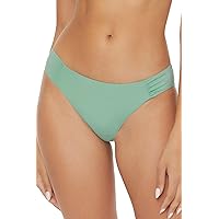BECCA Women's Standard Color Code Hipster Bikini Bottom, Cheeky Coverage, Swimwear Separates