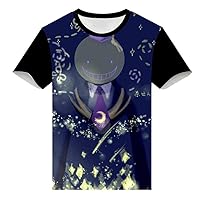 Anime Assassination Classroom 3D Printed T-Shirt Adult Cosplay Funny Short Sleeve Tee Tops