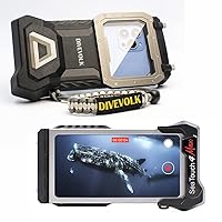 DIVEVOLK Underwater Touchscreen housing Seatouch 4 Max Diving Phone case compatiable for iPhone 12/12 Pro/12 Pro max/13/13 Pro/13 pro max