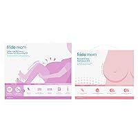 Frida Mom Labor and Delivery + Postpartum Recovery Kit + Breast Care Self Care Kit
