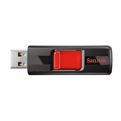 SanDisk 64GB Cruzer USB 2.0 Flash Drive, Frustration-Free Packaging - SDCZ36-064G-AFFP