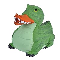 Wild Republic Rubber Duck, Crocodile, Gift for Kids, Great Gift for Kids and Adults, 4 inches, Green