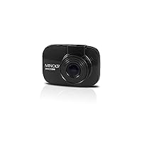 Minolta MNCD250 Full HD 1080P Wide Angle Car Dashboard Camera with G-Sensor, Loop Recording & 2.2
