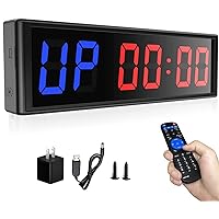 Gym Timer Clock for Home Gym with Remote, 11