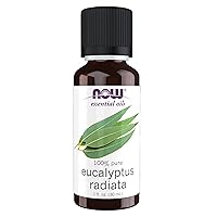 Essential Oils, Eucalyptus Radiata Oil, Revitilizing Aromatherapy Scent, Steam Distilled, 100% Pure, Vegan, Child Resistant Cap, 1-Ounce