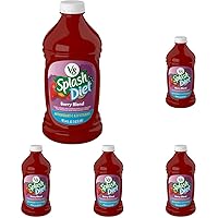 Splash Diet Berry Blend Diet Juice Drink, 64 fl oz Bottle (Pack of 5)
