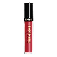 REVLON Lip Gloss, Super Lustrous The Gloss, Non-Sticky, High Shine Finish, 247 Desert Spice, 0.13 Oz