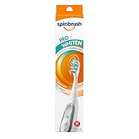 Pro Whiten, Battery Toothbrush for Adults, Medium Bristles, Batteries Included