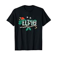 Hashtag Elfie | New Year Merry Christmas | Elf T-Shirt