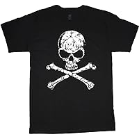 Men's Graphic Tees Skull and Crossbones Pirate T-shirt
