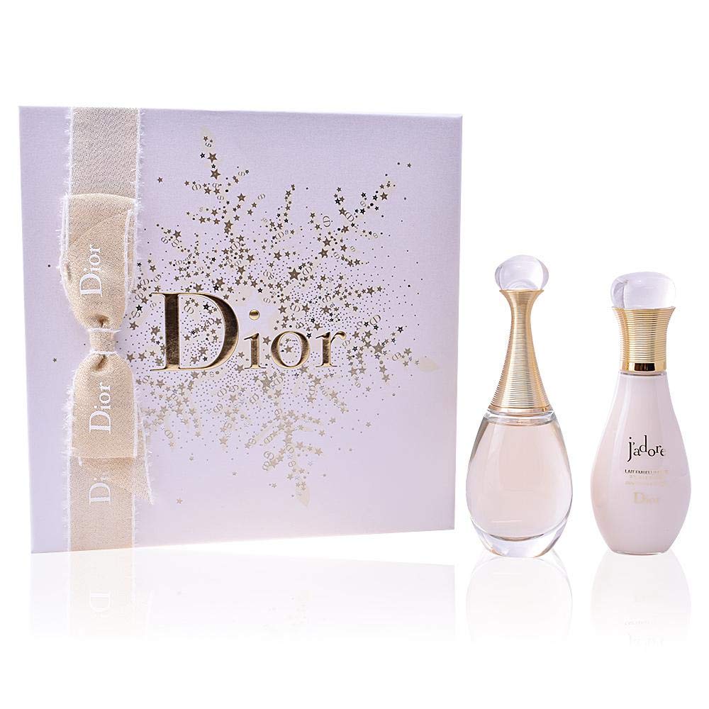 Christian Dior J'adore Fragrance Set for Women, 50 ml EDP Spray, 75 ml Beautifying Body Milk