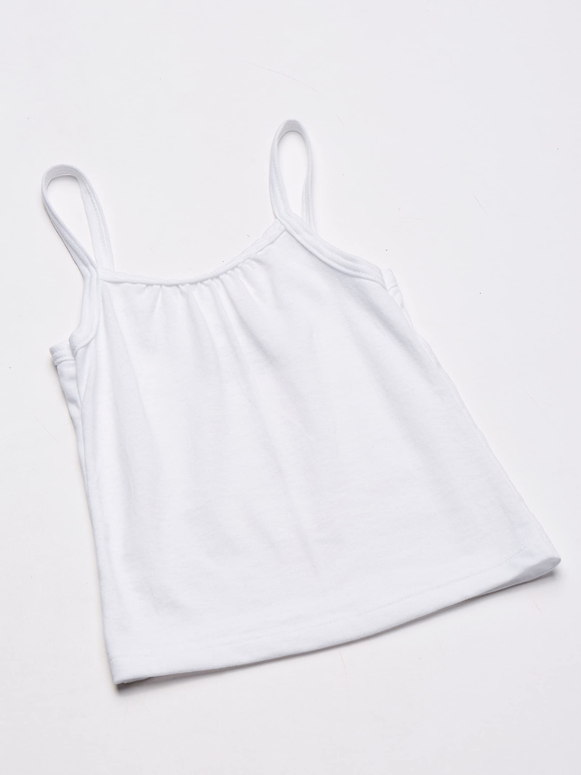 Hanes Girls' Camisole, 100% Cotton Tagless Cami, Toddler Sizing, Multiple Packs & Colors Available