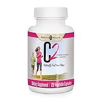 C2-Chromium Picolinate with L-Carnitine to Aid Metabolism of Fat and Carbs - 120 Vegetable Capsules - No Preservatives