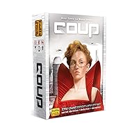 Coup Card Game - Fast, Fun Bluffing for 2-6 Players Ages 10+ - By Indie Boards and Cards
