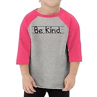 Kind Toddler Baseball T-Shirt - Positive Mind Apparel - Cute Present