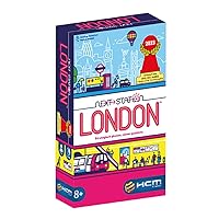 Next Station London | nominiertes Spiel des Jahres 2023 | Flip & Write Spiel - Plane die optimale Metrolinien Londons mit Geschick und Strategie | deutsch | 55198