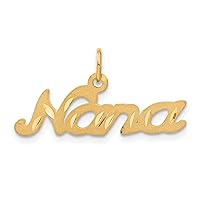 Top 10 Jewelry Gift 14k Nana Charm