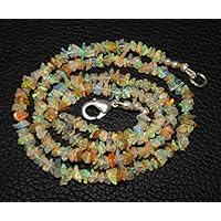 10 Strand Ethiopian Welo Opal Uncut Chips Beads AAA Quality 3-4mm Uncut Beads 18 inch necklaceChristmas Sale.by LOVE-KUSH.