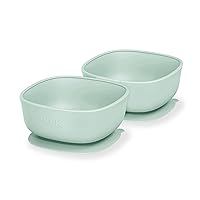 NUK Silicone Baby Suction Bowls, 2-Pack