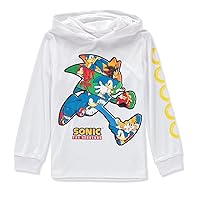 Boys 4-20 Sonic The Hedgehog Long Sleeve Hooded T-Shirt