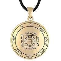 Bronze Fifth Pentacle of the Sun Talisman for Travel