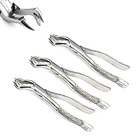Set of 3 Dental EXTRACTING Forceps #88L Dental Extraction Instruments