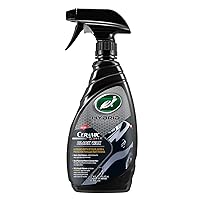 Turtle Wax 53447 Hybrid Solutions Ceramic Acrylic Black Spray Wax Formulated for Black Car Paint, Fills Scratches and Swirl Marks, Provides Water Repellency, Lasting Protection and Shine, 16 oz