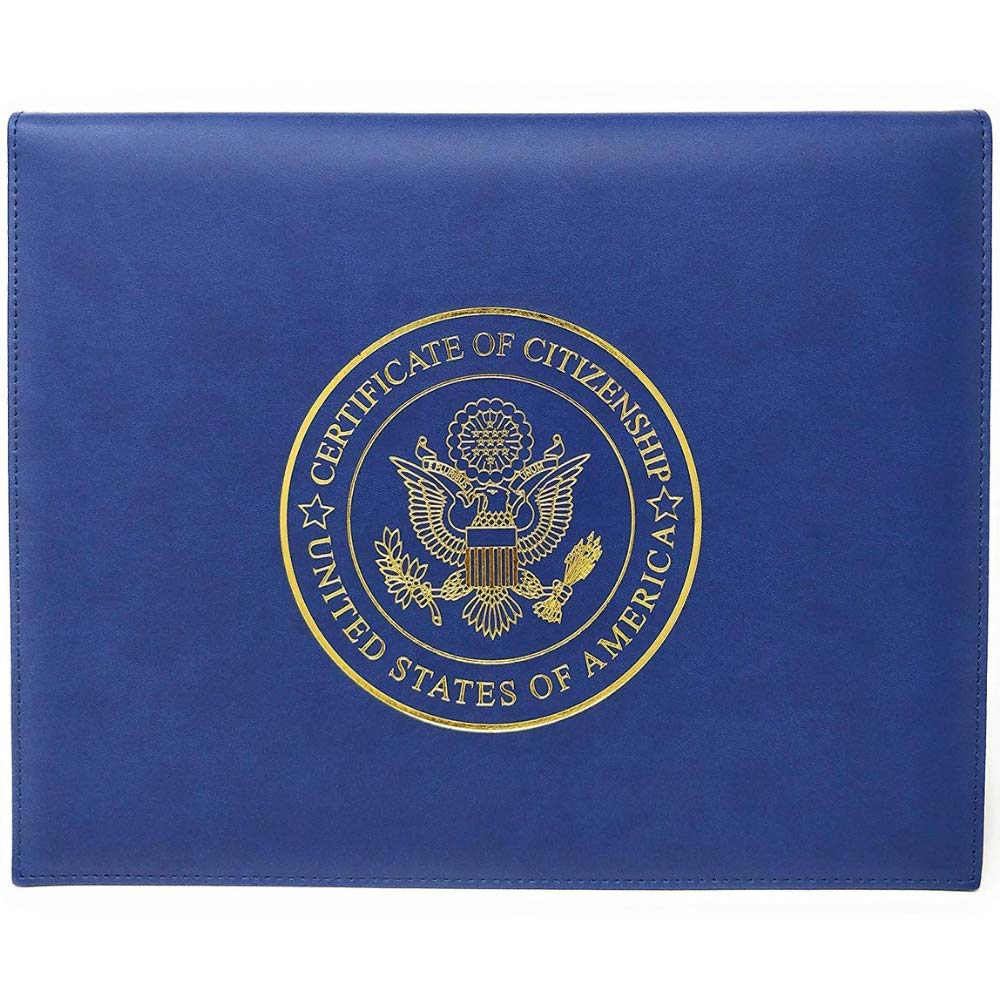Mua . Citizenship Certificate Holder and Naturalization Certificate  Cover Case Folder Frame Unique Patriotic Gifts for New American Citizens  100% Money Back Guarantee trên Amazon Mỹ chính hãng 2023 | Fado