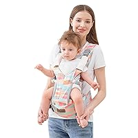 Baby - Carrier,Baby Carrier with Waist Stool-, Baby Carrier with Hip Seat for Breastfeeding, One Size Fits All - Newborn, Infant & Toddler