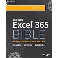 Microsoft Excel 365 Bible Microsoft Excel 365 Bible Paperback Kindle