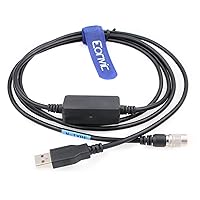 USB for 6pin Data Cable for Nikon Total Stations DTM-322/352/452C/532 NPL-332,Win7/8/9 (for Windows 11)