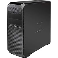 HP Z6 G4 Tower Workstation PC, Intel Xeon Silver 4108 (8-Core) up to 3.0GHz, 128GB DDR4 RAM, 1TB NVMe M.2 SSD 4TB HDD, Nvidia Quadro M4000 8GB (4K Support), Windows 10 Professional (Renewed)
