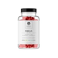 DR EMIL NUTRITION Elite Focus Supplement for Energy, Mental Clarity & Concentration - Focus Supplements for Adults with 100mg Caffeine - No-Crash Focus Vitamins