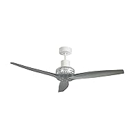 whitegraphite Star Propeller White-Premium Indoor & Outdoor Ceiling Fan Blades Available in 10 Different Blade Finishes