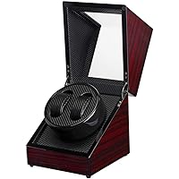 Watch Box Electric Shaker Automatic Winding Watch Winding Box Wooden Storage Box Watch Box Automatic Watch Organizer Collection