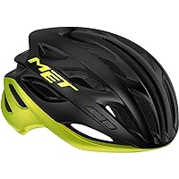 Met Estro MIPS Helmet Black Lime Yellow Metallic/Glossy, M