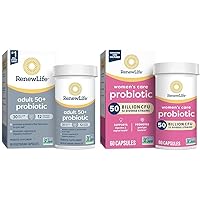 Probiotic Adult 50 Plus Probiotic Capsules, Daily Supplement Supports Urinary & Women's Probiotic Capsules, 50 Billion CFU Guaranteed, Supports pH Balance, Vaginal