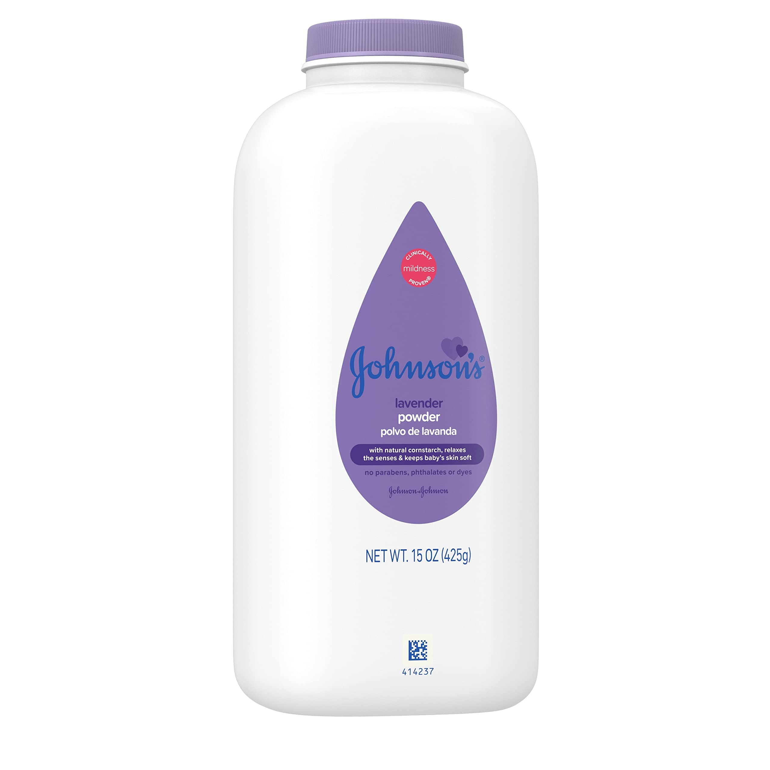 Johnson's Baby Powder Calming Lavender 15 oz (Pack of 5)