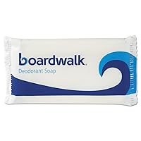 Boardwalk NO15SOAP Face and Body Soap, Flow Wrapped, Floral Fragrance, # 1 1/2 Bar, 500/Carton (BWKNO15SOAP)