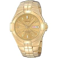 SEIKO 5 Automatic Gold Dial Men's Watch SNZE32