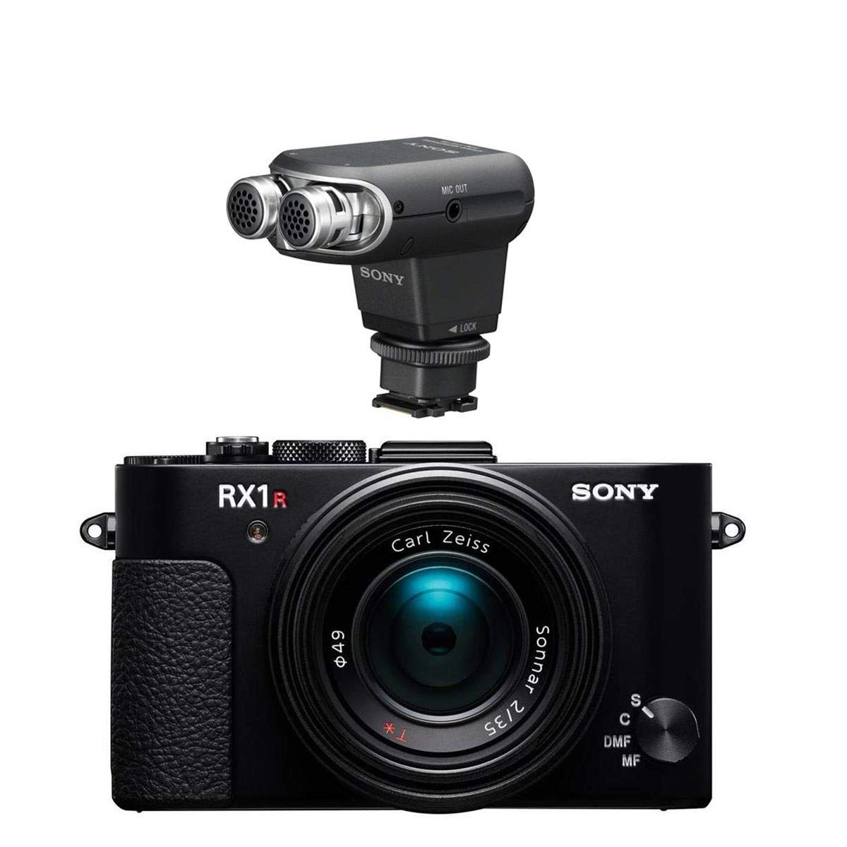 Sony Cyber-Shot DSC-RX1R II Full Frame Digital Camera - with Sony ECM-XYST1M Stereo Microphone