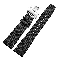 For Longines pioneer Sports series watchband L3.810/L3.820 sport canvas strap 20mm 21mm 22mm For Men leather bottom Accessories