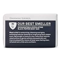 Our Best Smeller Body Bar - Moisturizes, Cleanses and Lightly Exfoliates - Removes Dirt, Oil and Dead Skin - Imparts Amazing Black Pepper Scent - Provides Ideal Lather Level - 7 oz