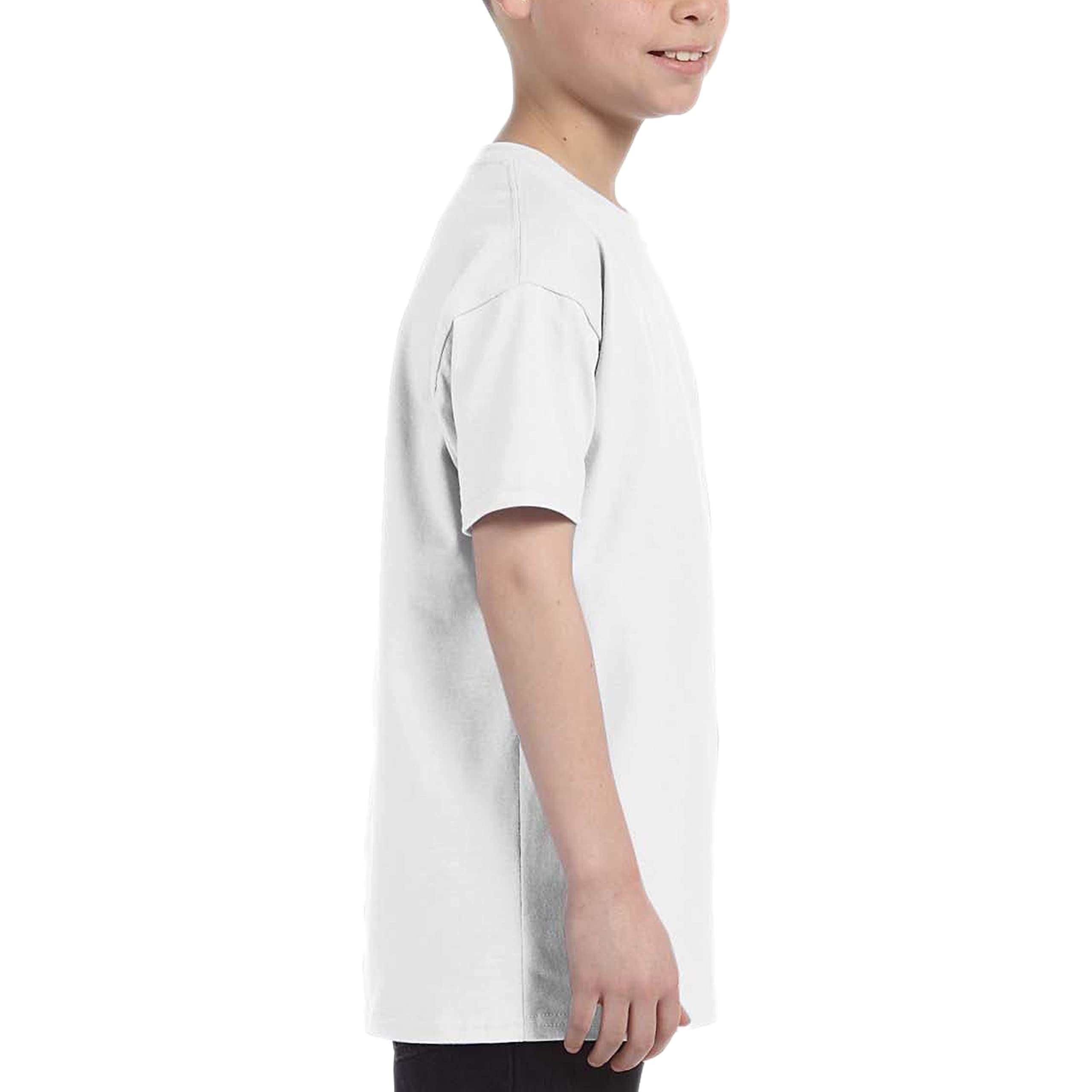 Gildan Boys Heavy Cotton 100% Cotton T-Shirt (Pack of 10)