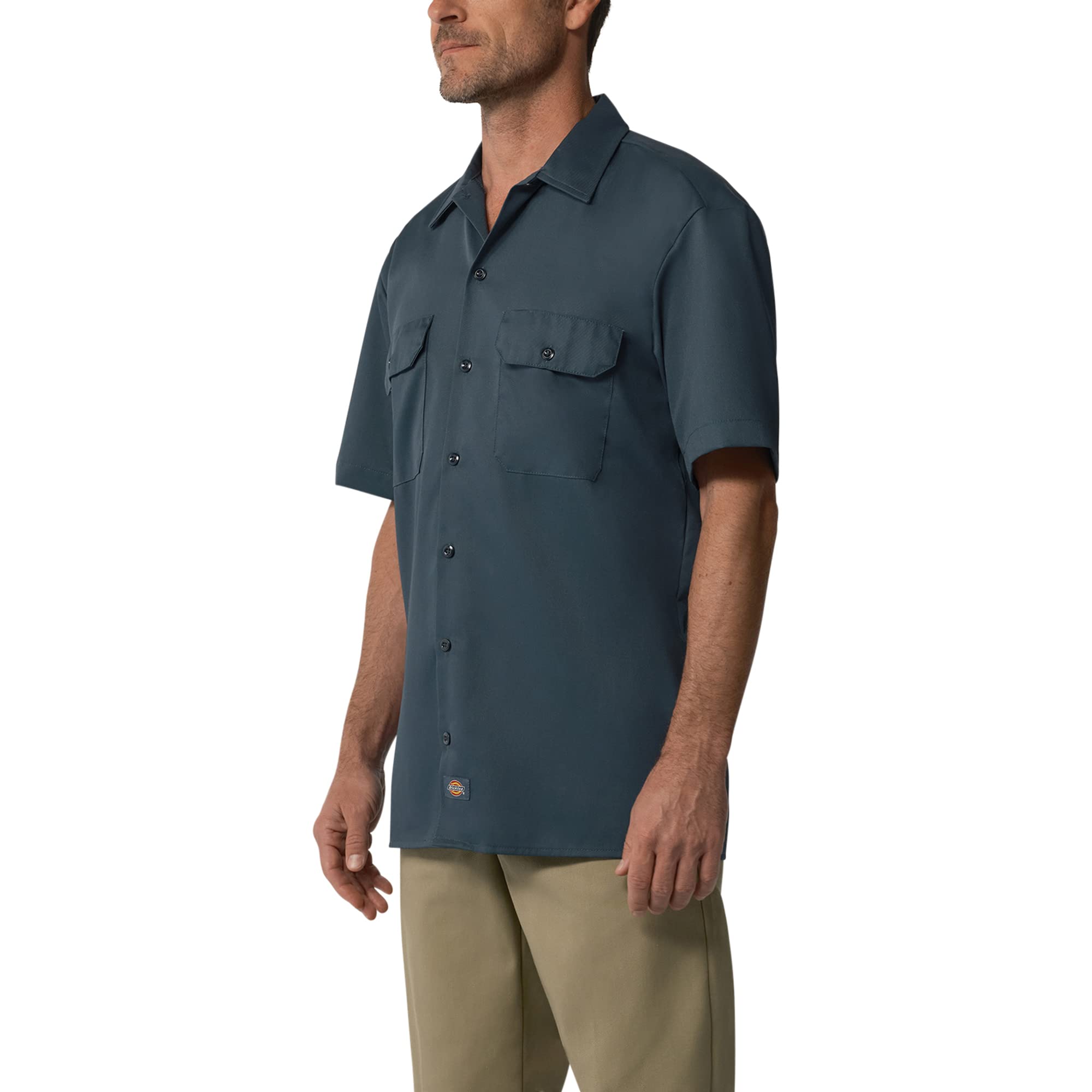 Dickies Men's Big and Tall Short-Sleeve Work Shirt