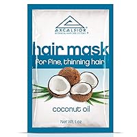 Excelsior Coconut Oil Hair Mask Packette .10 oz. (Pack of 12)